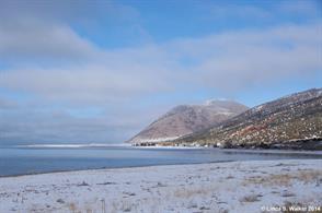 Clearing storm, Bear Lake, Utah