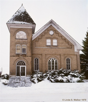 Old LDS second ward church, Montpelier, Idaho