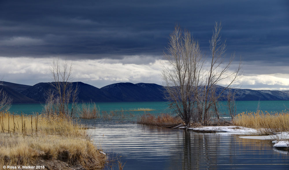 St Charles Creek, outlet into Bear Lake, Idaho