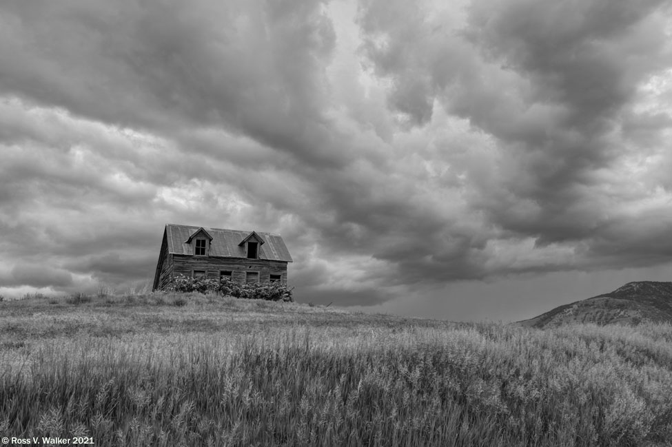 An old house near Georgetown, Idaho