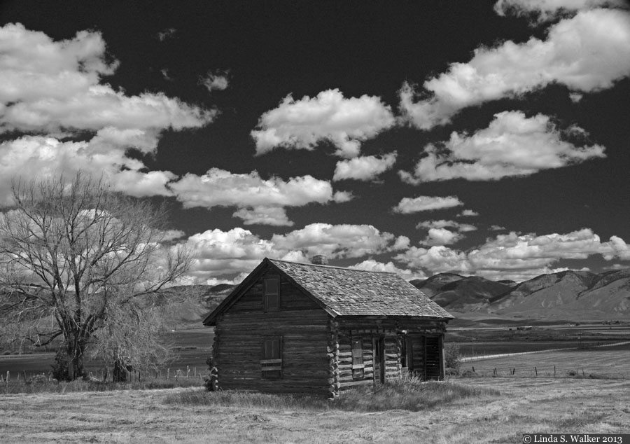 Log cabin in Bear Lake Valley, Bern, Idaho