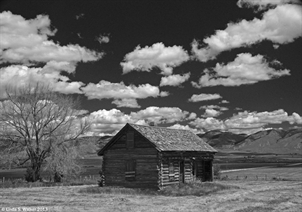 Log cabin, Bern Idaho