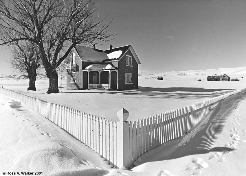 Tolman Loveland House and Rabbit Tracks, Chesterfield, Idaho