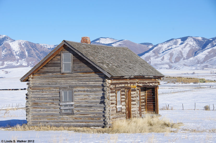 Log cabin, Bern, Idaho