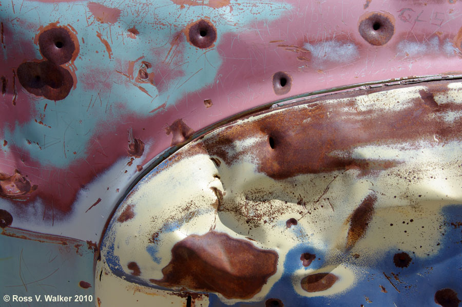 Abused Buick, Death Valley, California