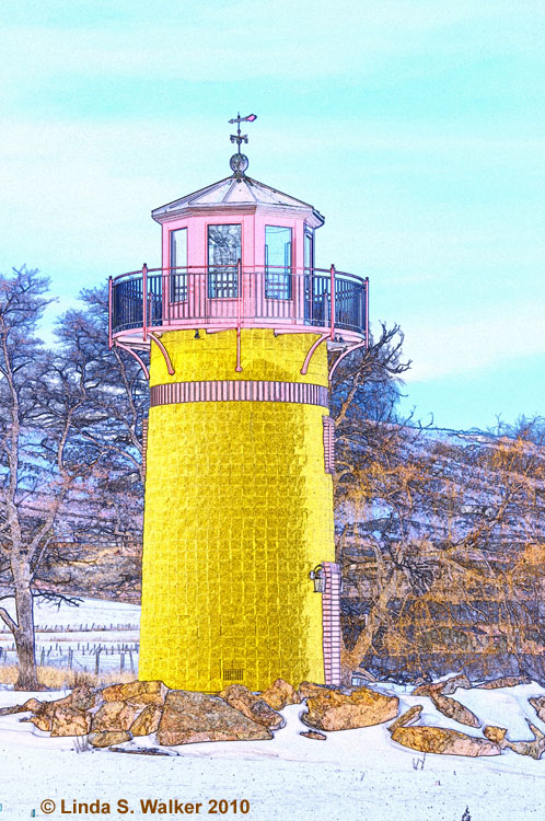Lighthouse, Garden City, Utah, Pentax Water Color filter