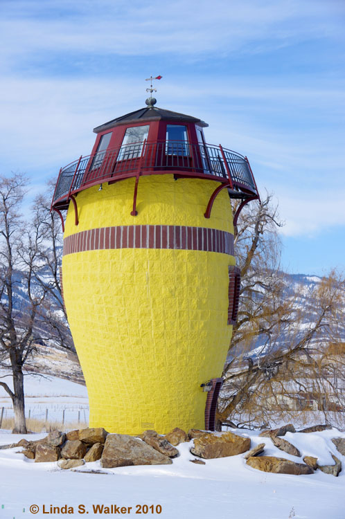 Lighthouse, Garden City, Utah, Pentax fish eye filter