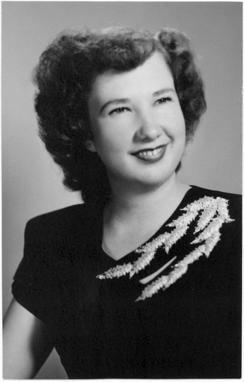 Carma Stephens Saunders, ca 1948