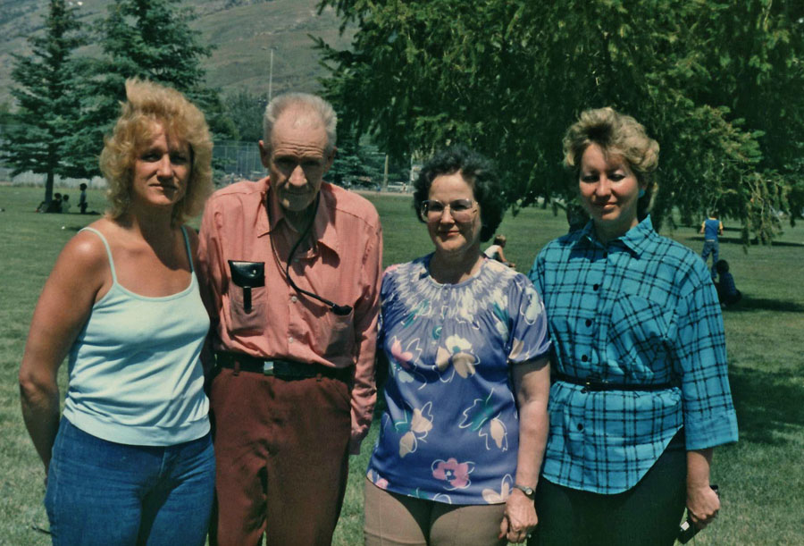 Donna, Grant, Nina, and Barbara Sorenson, Montpelier, Idaho