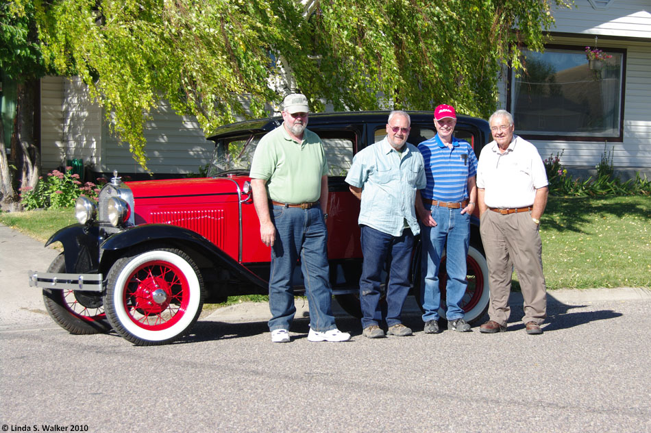 Vaughn Pugmire's restored Model A Ford