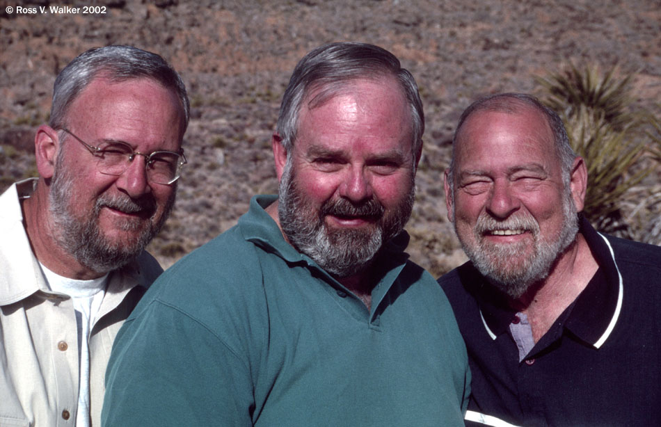 Desert rats at Hole In The Wall, Mojave National Preserve, California.