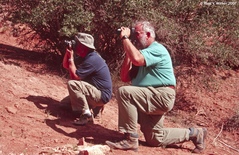 Photographers, Grand Staircase Escalante National Monument, Utah.