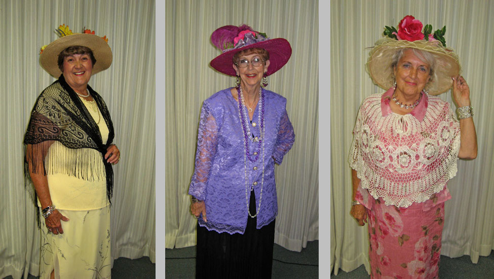 Madd Hatters, Jo Ann Farnsworth, Maurine Austin, Virginia Jacobson