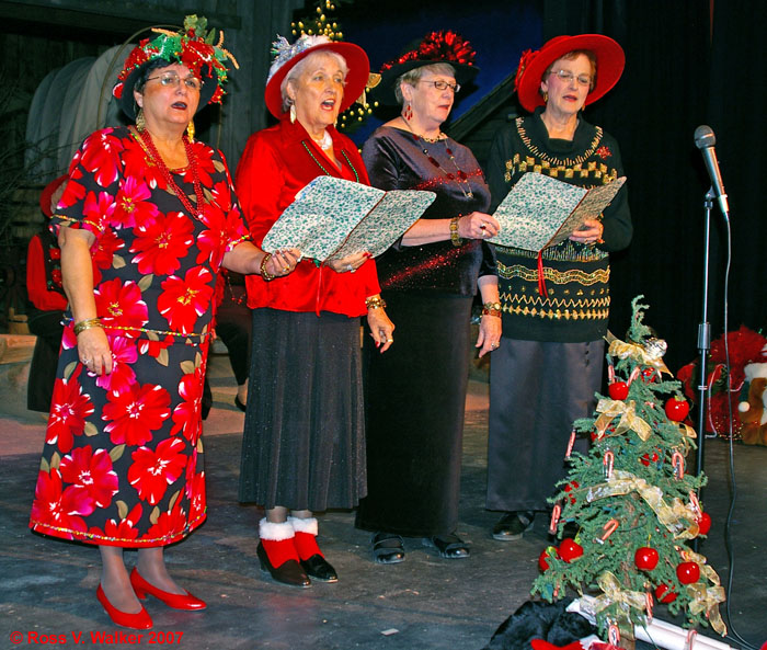 Quartet, Christmas Concert 2007, National Oregon California Trail Center