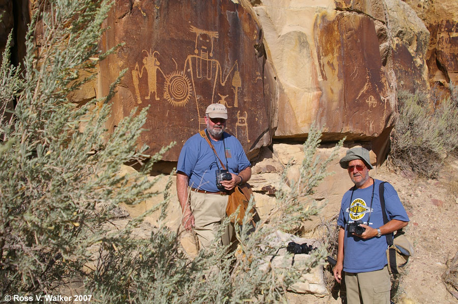 McKee Springs petroglyphs, Dinosaur National Monument, Utah.