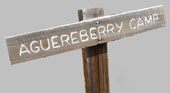 Aguereberry Camp sign