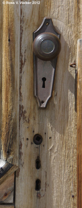 Doorknob at Bodie, California ghost town