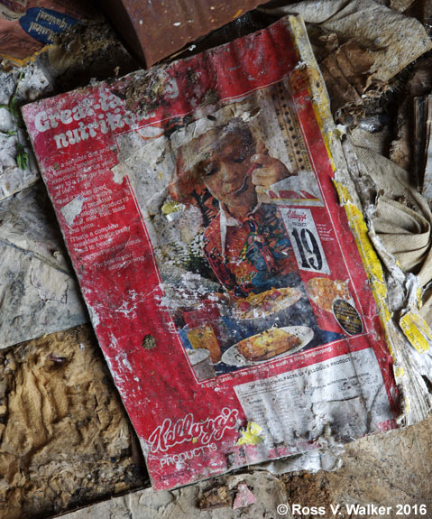 Decaying magazines at Sage, Wyoming