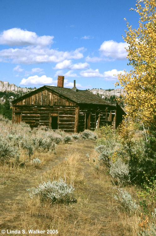 Blacksmith's work shop, Miner's Delight, Wyoming