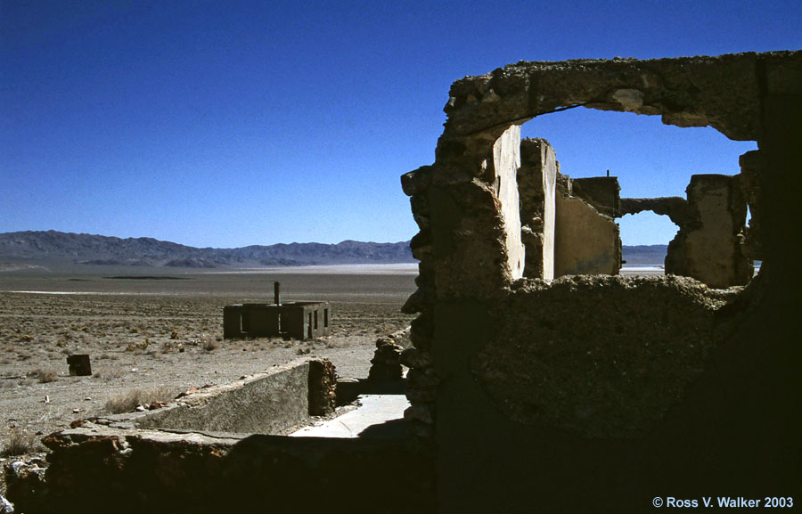 Desolate ruins, Blair, Nevada