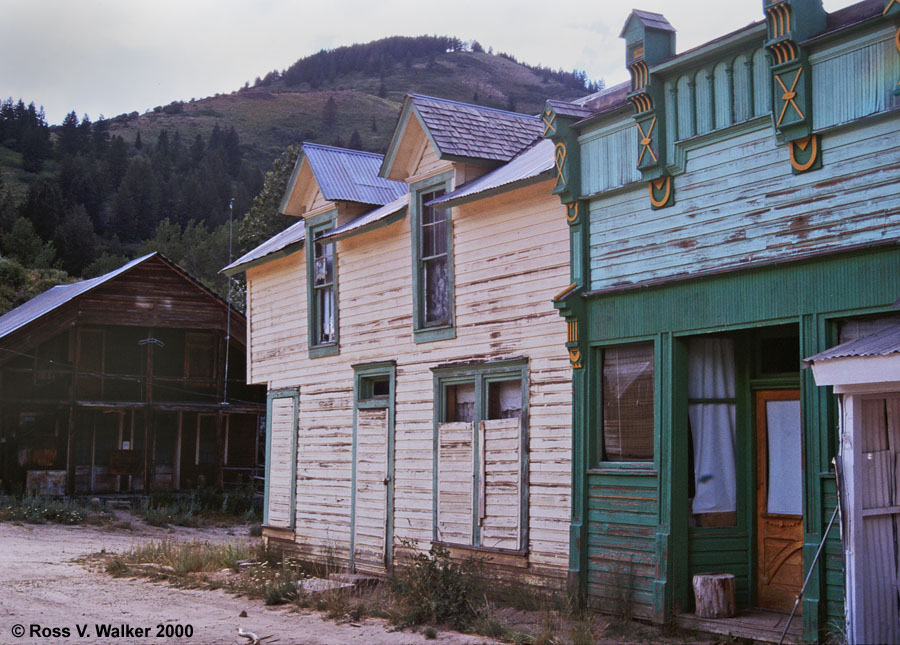 Avalanche Avenue buildings, Silver City, Idaho