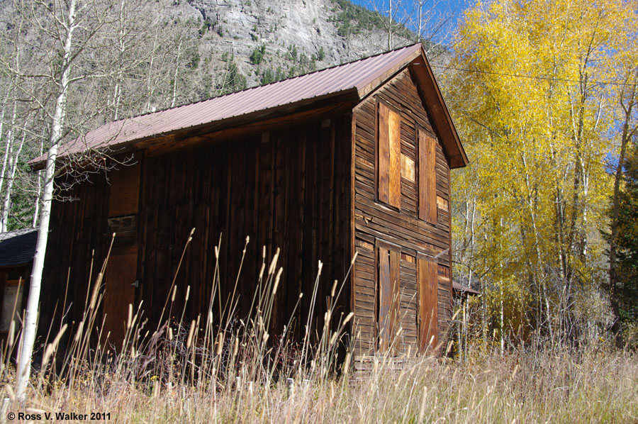 This is the tallest building in the town of Crystal, Colorado