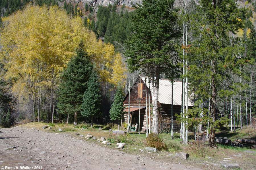 Log house, Crystal, Colorado