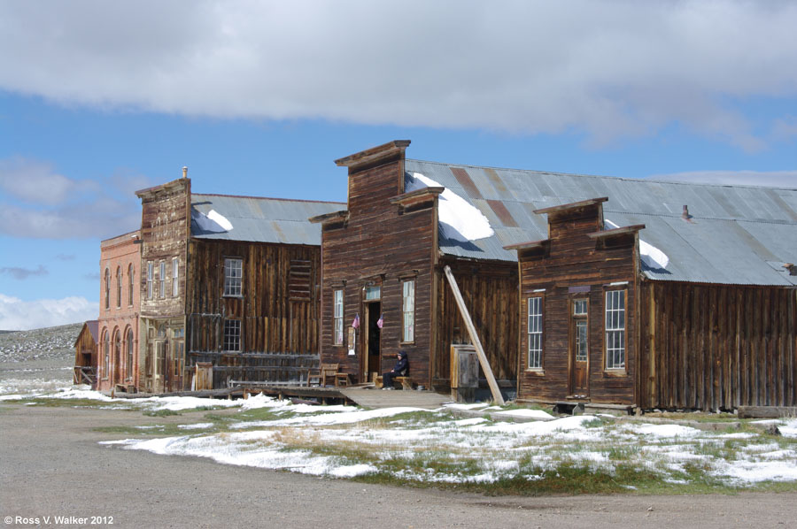 Dechambeau Hotel, I.O.O.F hall, Miner's Union hall and Morgue, Bodie, CA