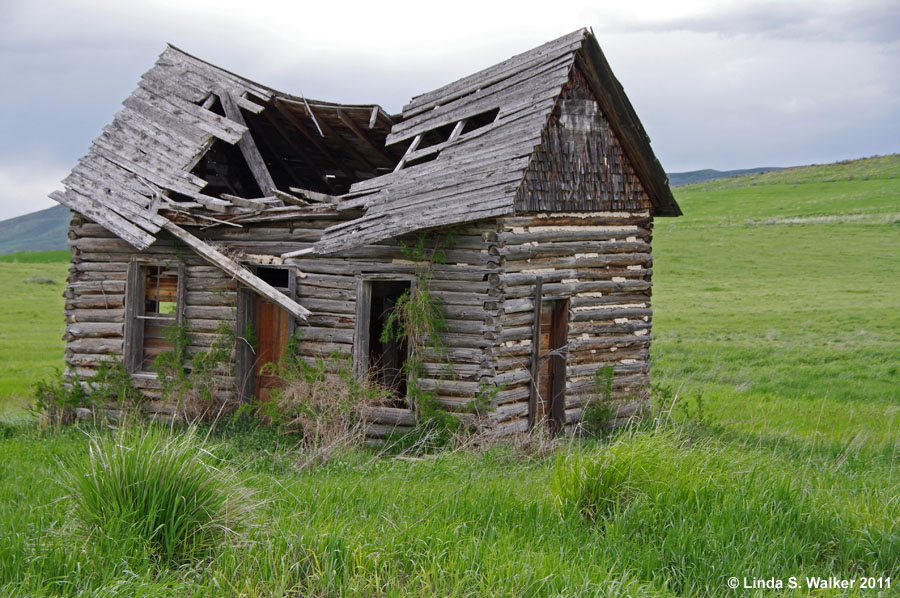 Log house, Gem Valley, Idaho