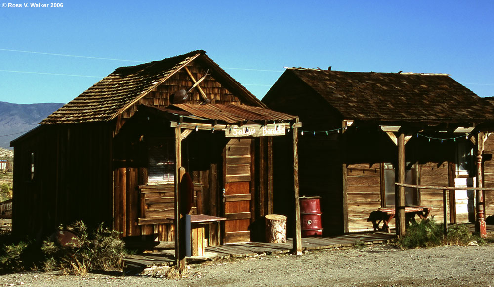 Small cabins, Gold Point, Nevada.