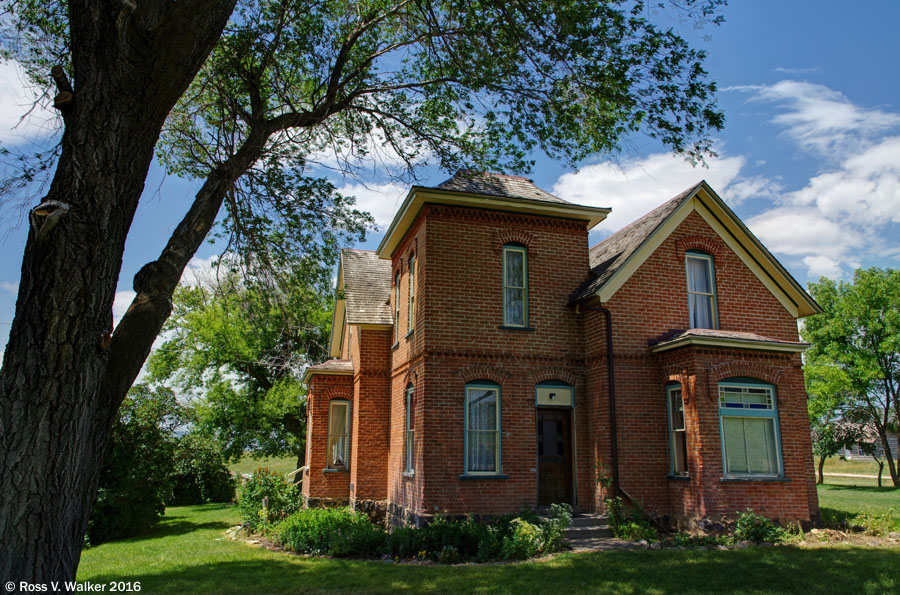 Higginson / Holbrook house, Chesterfield, Idaho