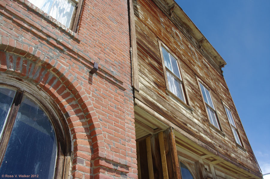 Dechambeau Hotel and the I.O.O.F Hall, Bodie, California