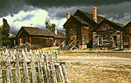 Bannack, Montana photography