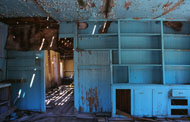 Ghost town interior photography