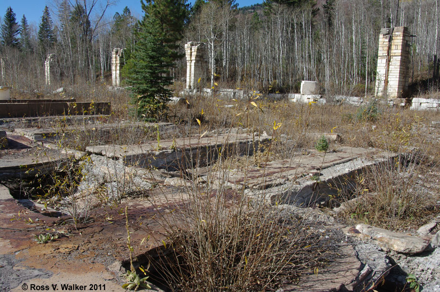 Marble mill ruins, Marble, Colorado