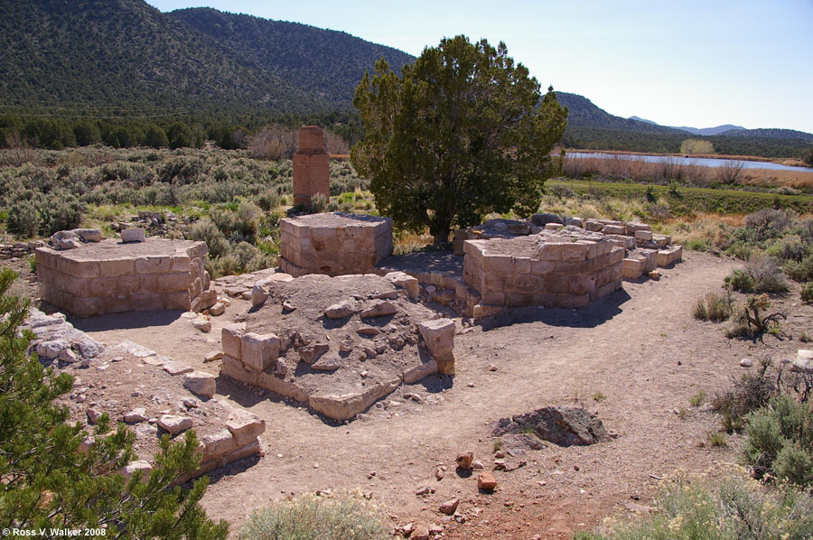 Foundry ruins, Old Irontown, Utah