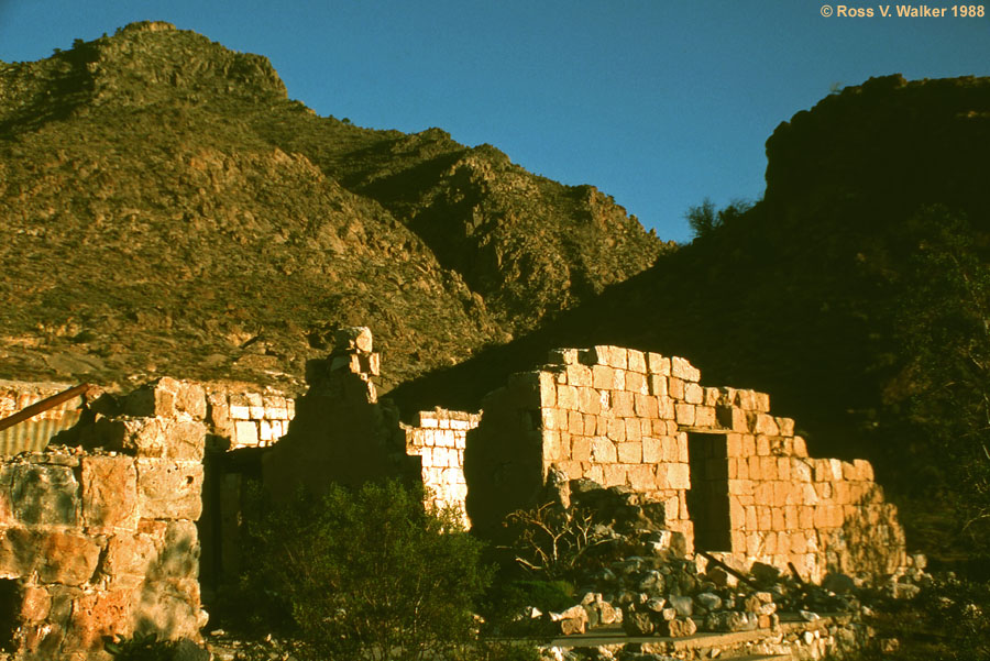 Commissary Ruins, Providence, California. Mojave National Preserve.