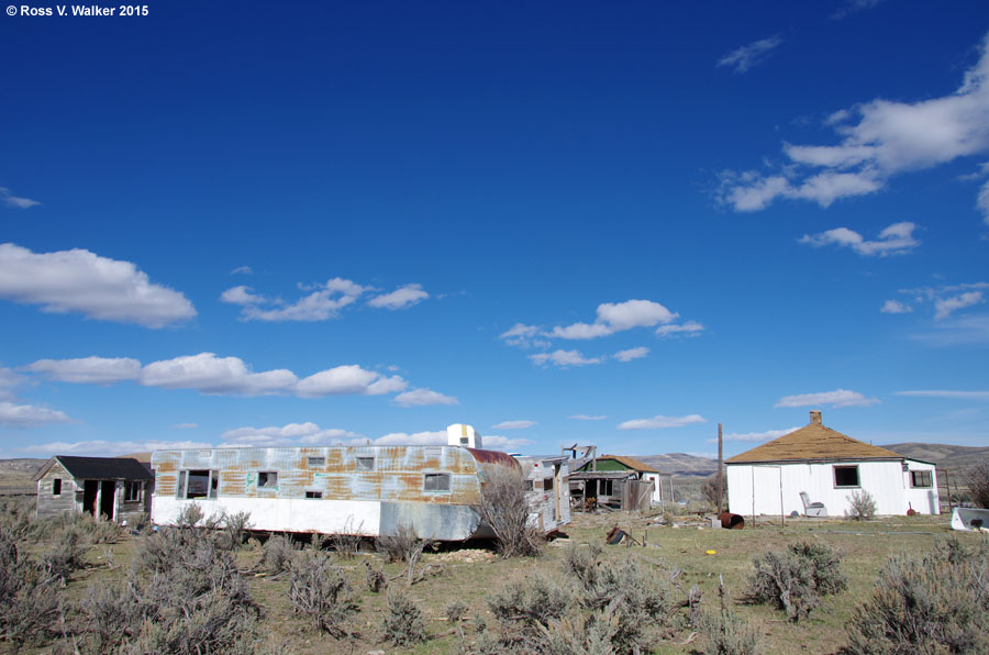 Sage, Wyoming before and after fire