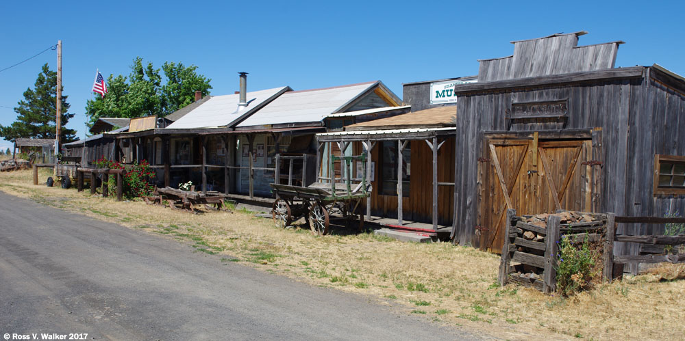 Old stores, Shaniko, Oregon