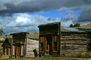 Bannack false fronts