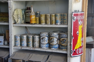 Store shelves, Bodie