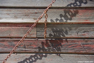 Chain shadow, Burke, Idaho