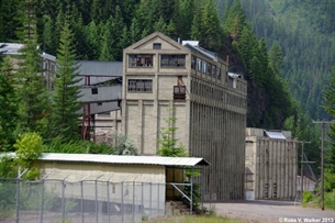 Concrete structure, Burke, Idaho