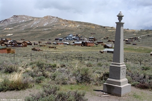 Masonic monument, Bodie