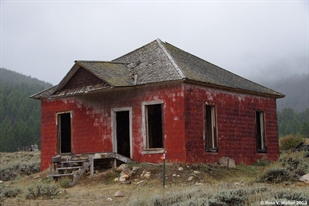 Scollick house, Gilmore, Idaho