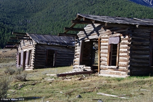 Twin cabins, Gilmore, Idaho