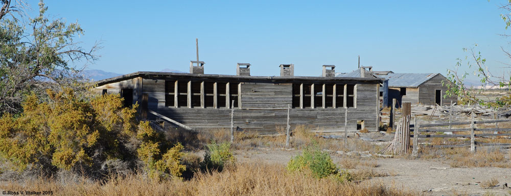 Abandoned chicken farm, Topaz Japanese internment camp, Utah