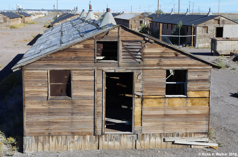 Ghost barracks, Wendover Airfield, Utah