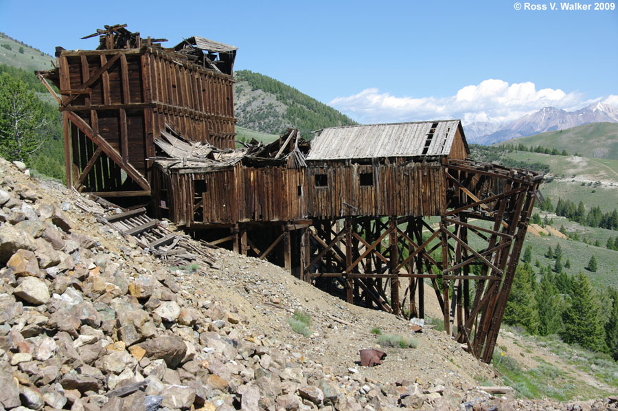 Aerial tramway headhouse, White Knob Mountain, Idaho