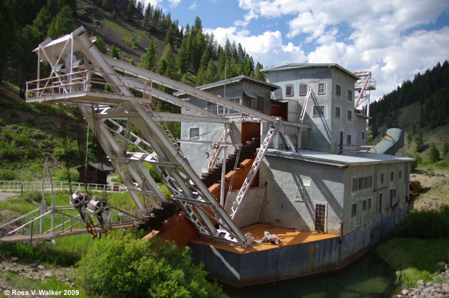 Yankee Fork Gold dredge, Land of the Yankee Fork State Park